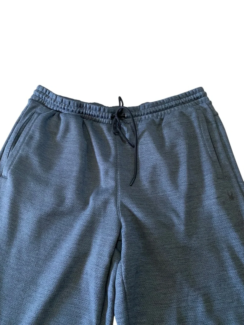 Spyder Active Sweatpants Mens XXL Fleece Lined Grey Joggers Relaxed Gym Lounge